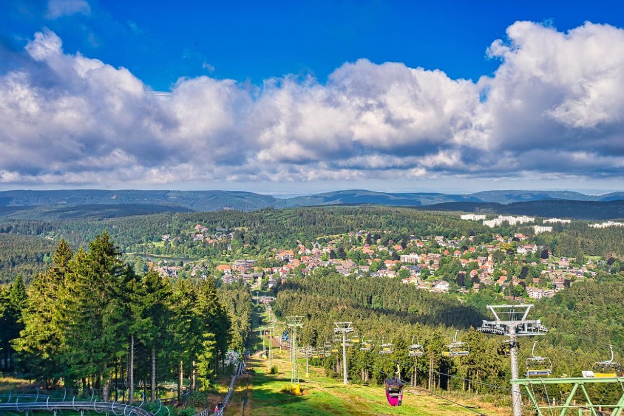 Apartment Seeblick Am Bocksberg - Hahnenklee "Vier Jahreszeiten" กอสลาร์ ภายนอก รูปภาพ